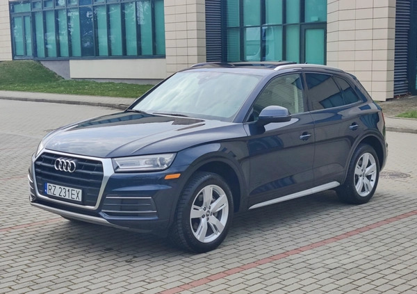 Audi Q5 cena 104890 przebieg: 111916, rok produkcji 2017 z Rzeszów małe 436